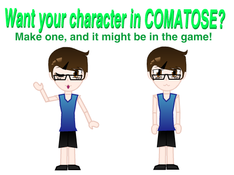 Want your character in COMATOSE? remix