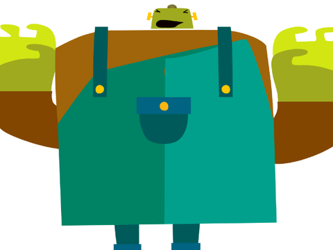a game that my lil bro made