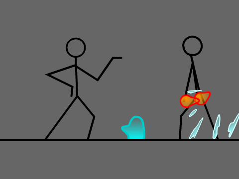 Fire and Ice - 270 frames