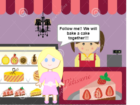 Baking a Cake game