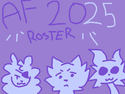 AF 2025 ROSTER