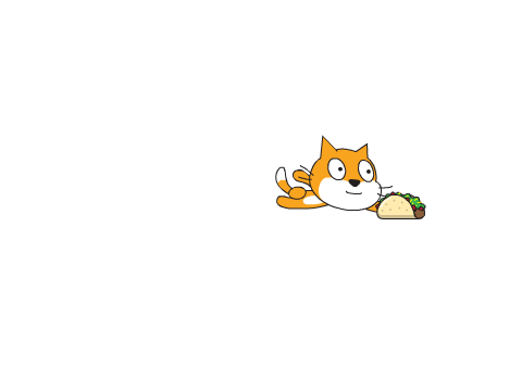 Flying Scratch Cat