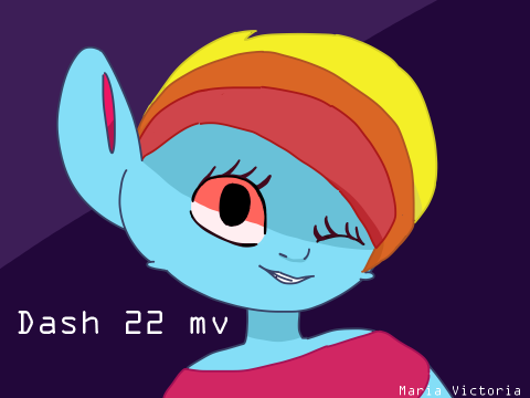 Rainbow Dash drawing