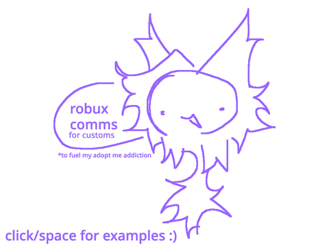 robux/da pts comms 0/5 