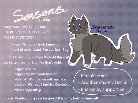 Audition for Sugarcane <3