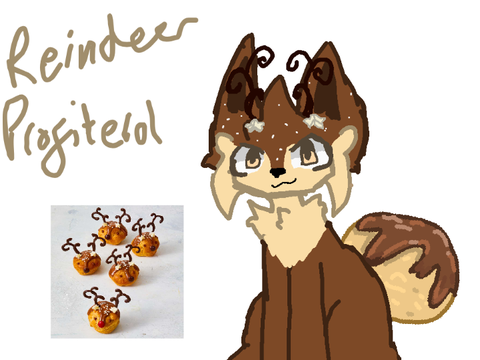 Reindeer Profiterol :3
