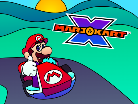Title Screen V6 - Mario Kart X