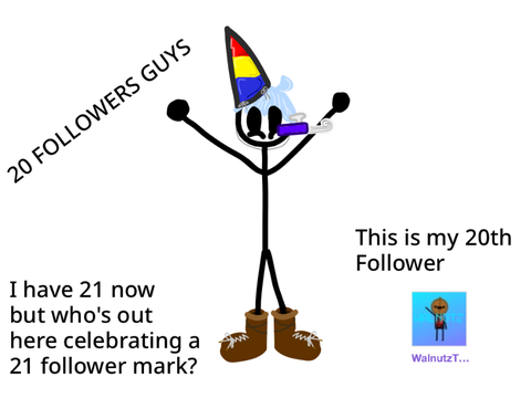 20 FOLLOWERS!!!