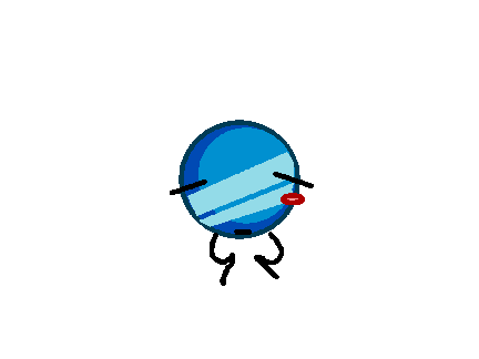 blue coin.