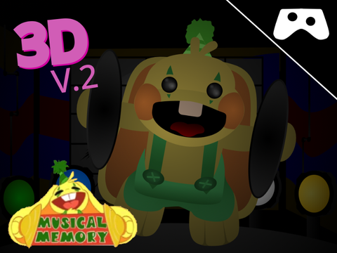Musical Memory 3D v2 - Poppy Playtime game remix