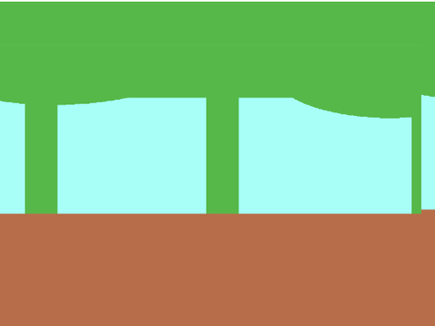 Scrolling Green Forest