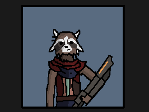 Rocket Raccoon Artwork