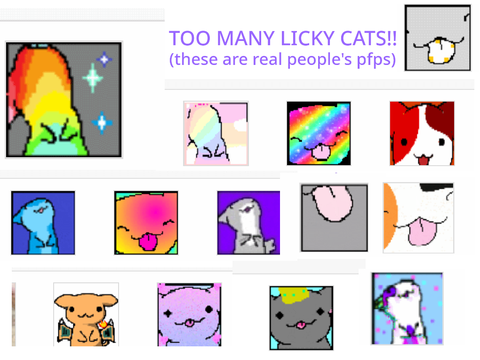 Licky cat invasion!