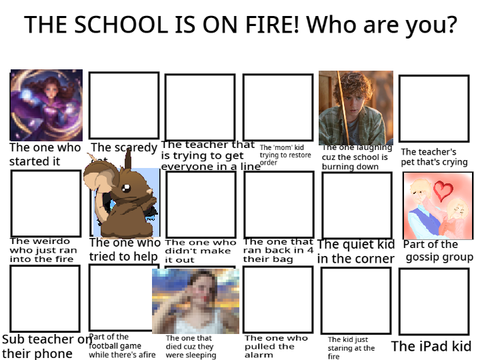 THERE'S A FIRE! WHO ARE YOU?  remix