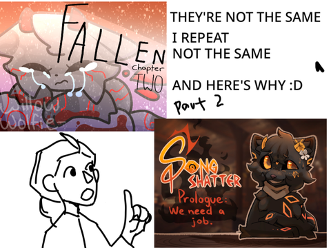 SongShatter and Fallen are NOT the same