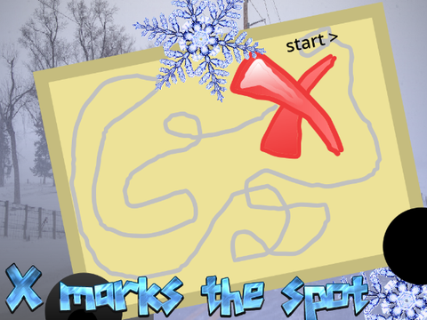 X marks the spot!