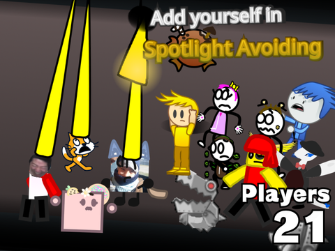 Add Yourself in Spotlight Avoiding!!! [Remix 8 | 21 Players] remix remix remix-2