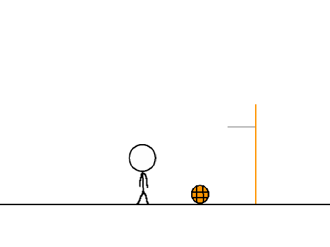stickman basket