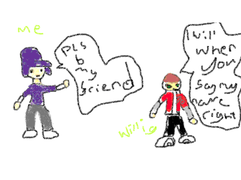 Lou drew a picture