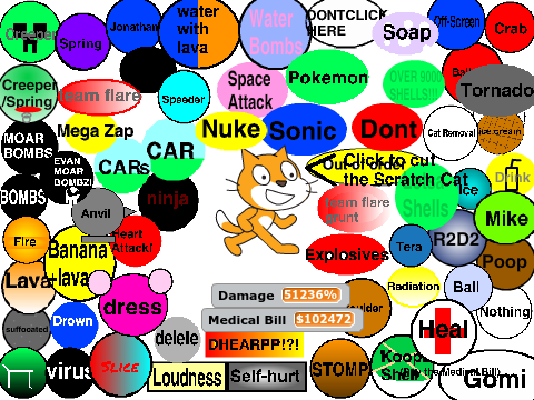 Beat Up the Scratch Cat! TEAM FLARE VERSION!
