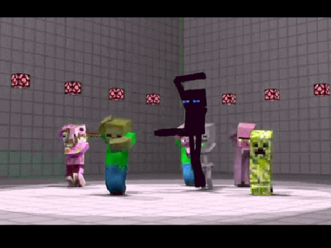 minecraft mob dance epic remix
