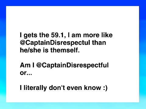 How Disrespectful Am I?