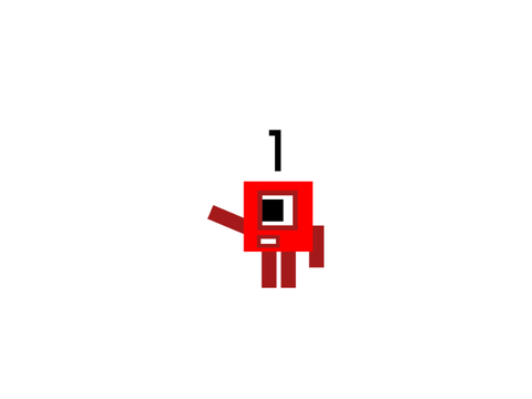 Retro numberblocks!