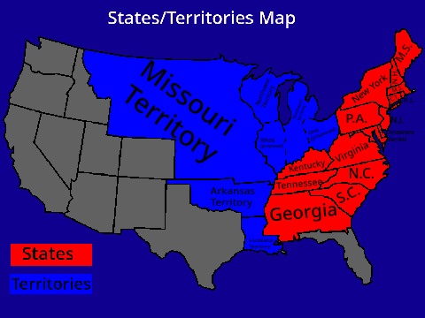 Early US States RP Maps