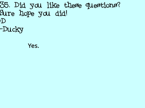 35 Answers Nobody Bothers To Answer Part 2!