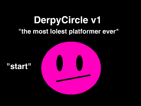 DerpyCircle Platformer v1 - Scratch