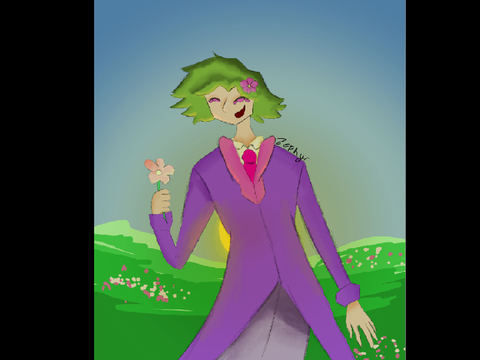 Picking flowers-Dmc entry 
