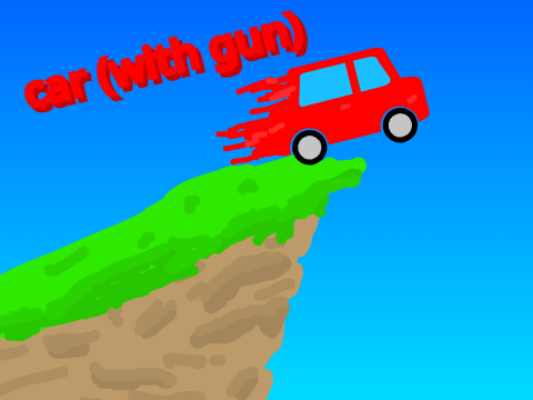car (with gun)