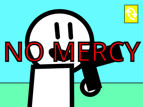 ROAD GUY NO MERCY (NOT FINISHED JUST LOGO)