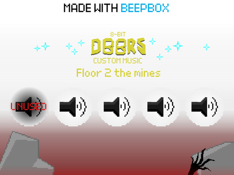 8-BIT DOORS floor 2 music  (hand made)