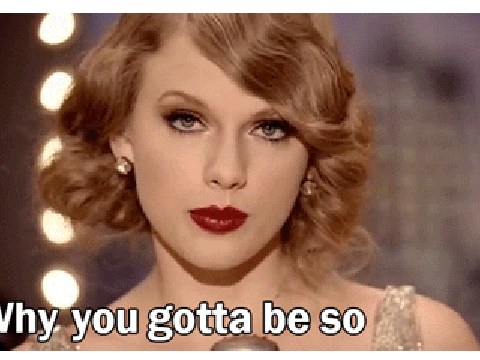Stop being mean to Taylor Swift! remix!