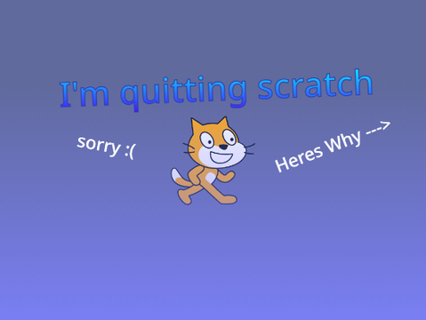 I'm quitting