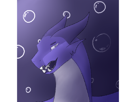 Llyn's dragon form!
