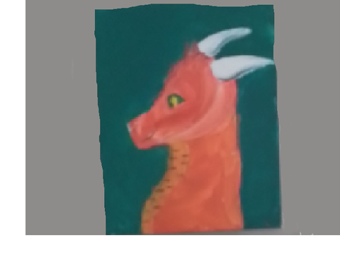 My first dragon drawing (lol)