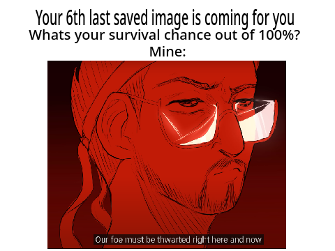 i think im safe, just wounded