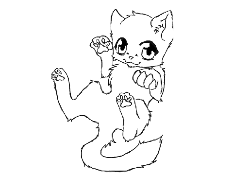 Kicking cat cc