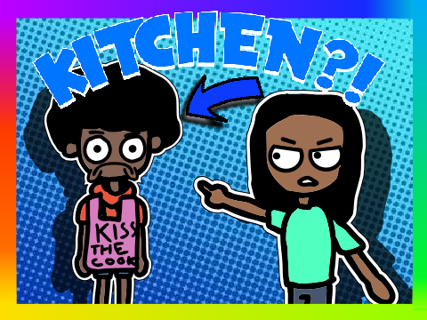 Men should stay in the kitchen #all #animations #art #stories