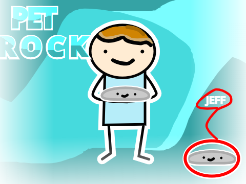 Pet Rock Jeff!!(ft weffiy_boo_)#animations #stories #music #art #all