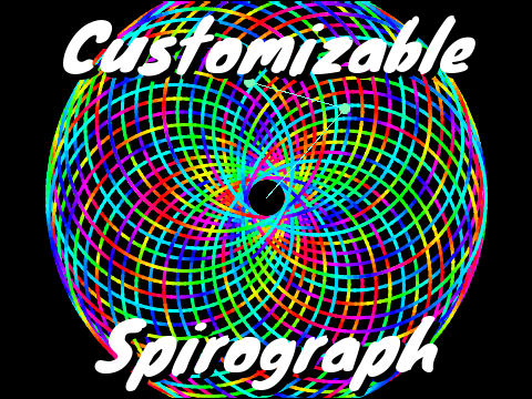 Customizable spirograph