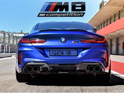 2025 BMW M8 Competition (F92) blockshade