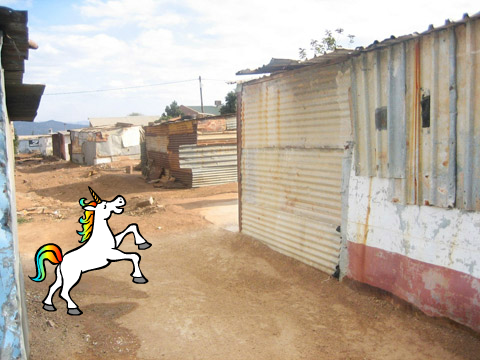 dancing unicorn