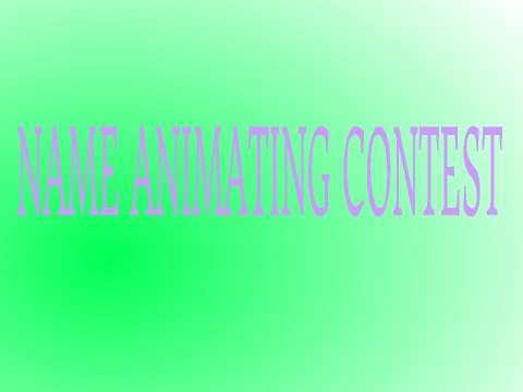 Name Animating Contest remix-2