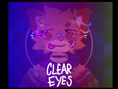 clear eyes - meme!! :3