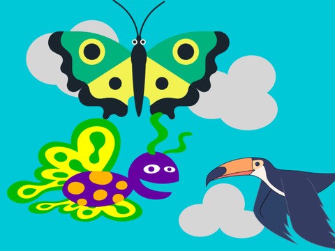 Weird butterfly .VS. Beautiful butterfly