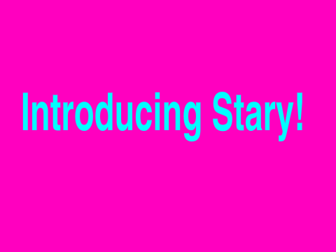 Introducing Stary! Contest (open)