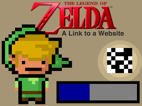Legend of Zelda: A Link to a Website